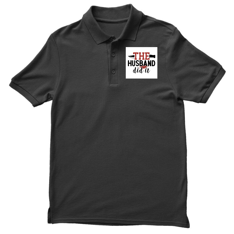 The Hus Did It Funny Crime Poster Boy Men's Polo Shirt by sivelslebeckl | Artistshot