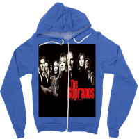 The Sopranos Poster Tumblr Zipper Hoodie | Artistshot