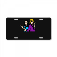 Patsy Stone Pop Art License Plate | Artistshot