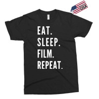 Eat Sleep Film Repeat Classic Funny 70s Exclusive T-shirt | Artistshot