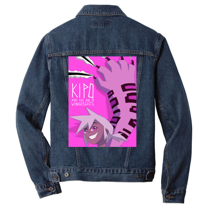 The Girl Tiger Poster Hippie Men Denim Jacket by ferrarperishc | Artistshot