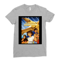 The Mysterious Cities Of Gold Retro Kids Tv Toon Show Poster Ladies Fitted T-shirt | Artistshot