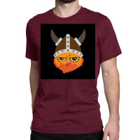 Viking Cat Cat Viking Helmet Emotion Gift  Retro Hipster Classic T-shirt | Artistshot