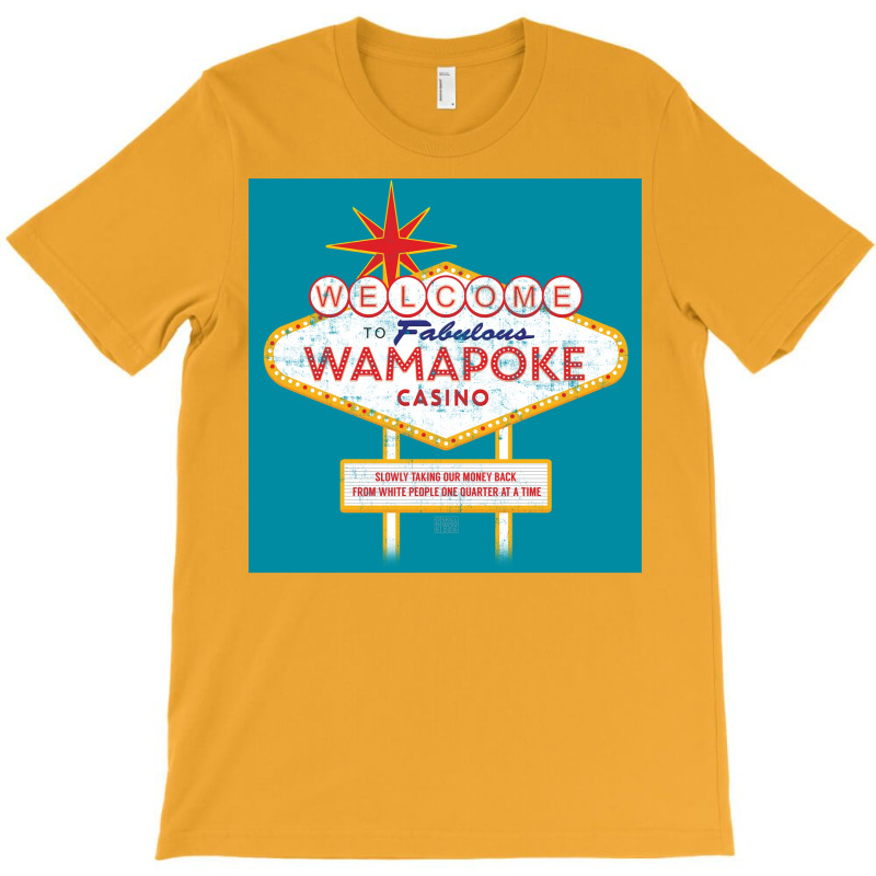 Wamapoke Casino Poster Aesthetic T-shirt | Artistshot