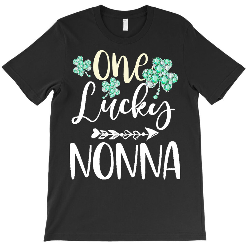 One Lucky Nonna Shamrock T  Shirt One Lucky Nonna Diamond Shamrock Pat T-shirt | Artistshot