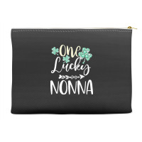 One Lucky Nonna Shamrock T  Shirt One Lucky Nonna Diamond Shamrock Pat Accessory Pouches | Artistshot