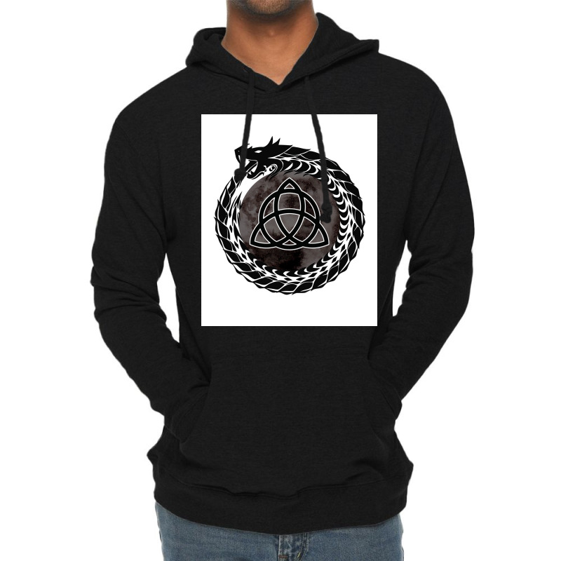 Ouroboros Celtic Knot  Boy Humor Lightweight Hoodie by vossyauchf | Artistshot