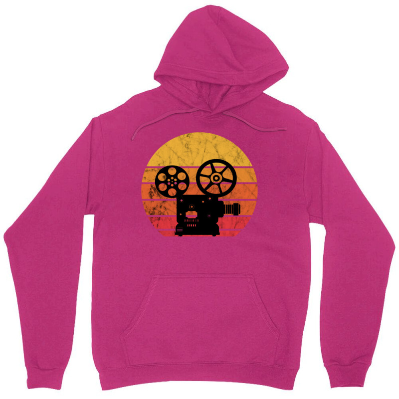 Filmmaker Camera Retro Vintage Sunset Lover Film Producer Classic  Cut Unisex Hoodie by soyefkettieu | Artistshot