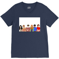 That 70x27s Show Minimalist Squad Poster Nostalgia V-neck Tee | Artistshot