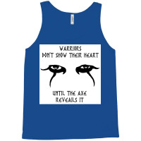 Vikings F Warriors Donx27t Show Their Hearts Poster Tank Top | Artistshot