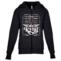 King / Father's Day Baby Jumpsuit Youth Zipper Hoodie | Artistshot