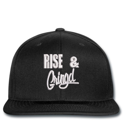 Rise & Gringd Embroidered Hat Snapback Designed By Madhatter
