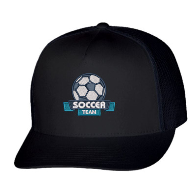 Soccer Team Embroidered Hat Trucker Cap Designed By Madhatter