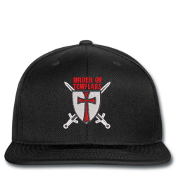 Order Of Templars embroidered hat Snapback | Artistshot