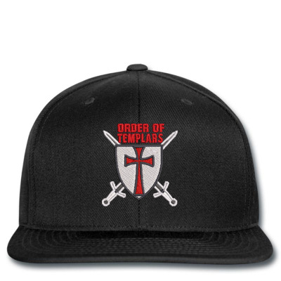 Order Of Templars Embroidered Hat Snapback Designed By Madhatter