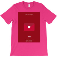 Minimalist Her Movie Poster Premium Hipster 70s T-shirt | Artistshot