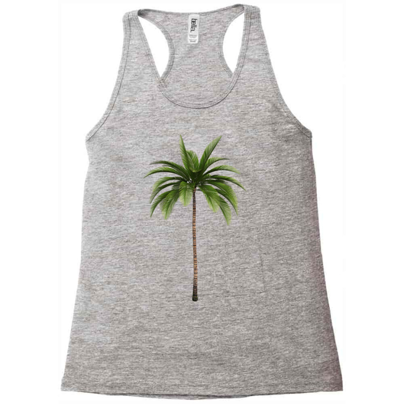 Limited Edition Tropical Palm Tree Racerback Tank by fenderbendable | Artistshot