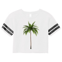 Limited Edition Tropical Palm Tree Scorecard Crop Tee | Artistshot