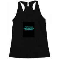 Pop Star Halloween Costume 1 Racerback Tank | Artistshot