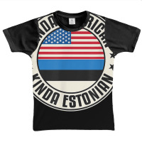 Dual Citizenship American Estonian Estonia Usa Flag Eesti T Shirt Graphic Youth T-shirt | Artistshot