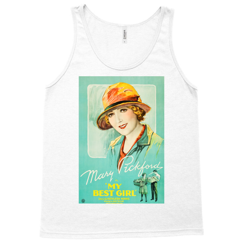 My Best Girl Starring Mary Pickford. Vintage Hollywood Movie Film Post Tank Top by soyefkettieu | Artistshot