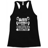 Beer And Surfing Racerback Tank | Artistshot