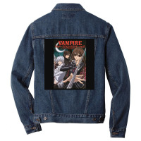 Vampire Knight  Tv Show Poster Cool Fan Cool Fan Vampire Knight  Tv Sh Men Denim Jacket | Artistshot