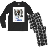 Taxi Driver Japanese Poster Graphic Music 80s Men's Long Sleeve Pajama Set | Artistshot