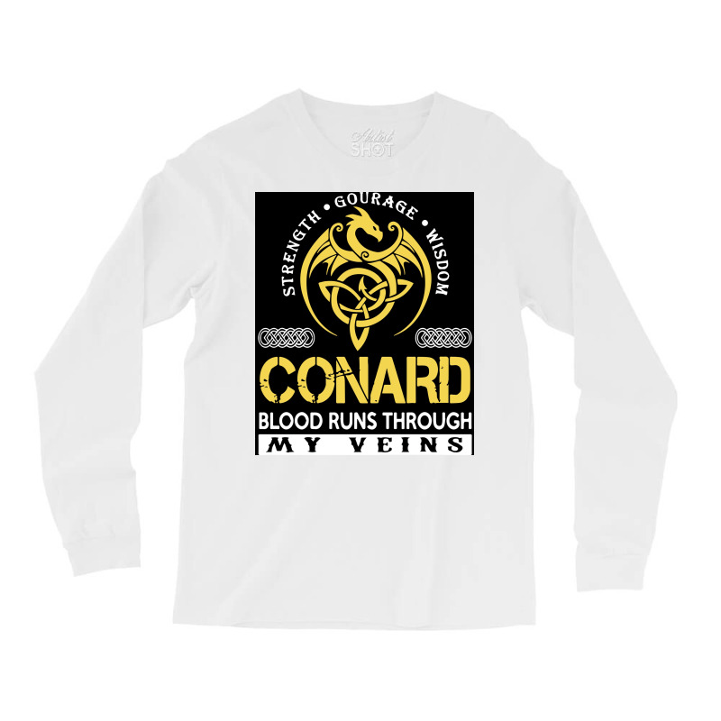 Strength Gourage Wisdom Conard Blood Runs Through My Veins Viking  Tre Long Sleeve Shirts by vossyauchf | Artistshot