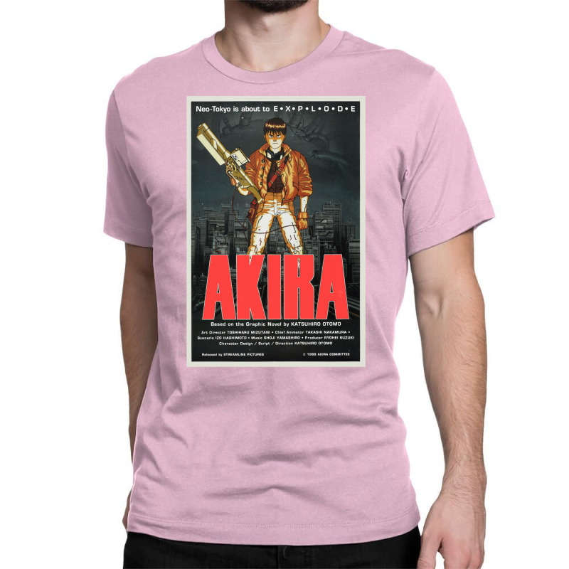 Akira  Classic Japanese Film Poster  Classic  Green Classic T-shirt by etlglein1 | Artistshot