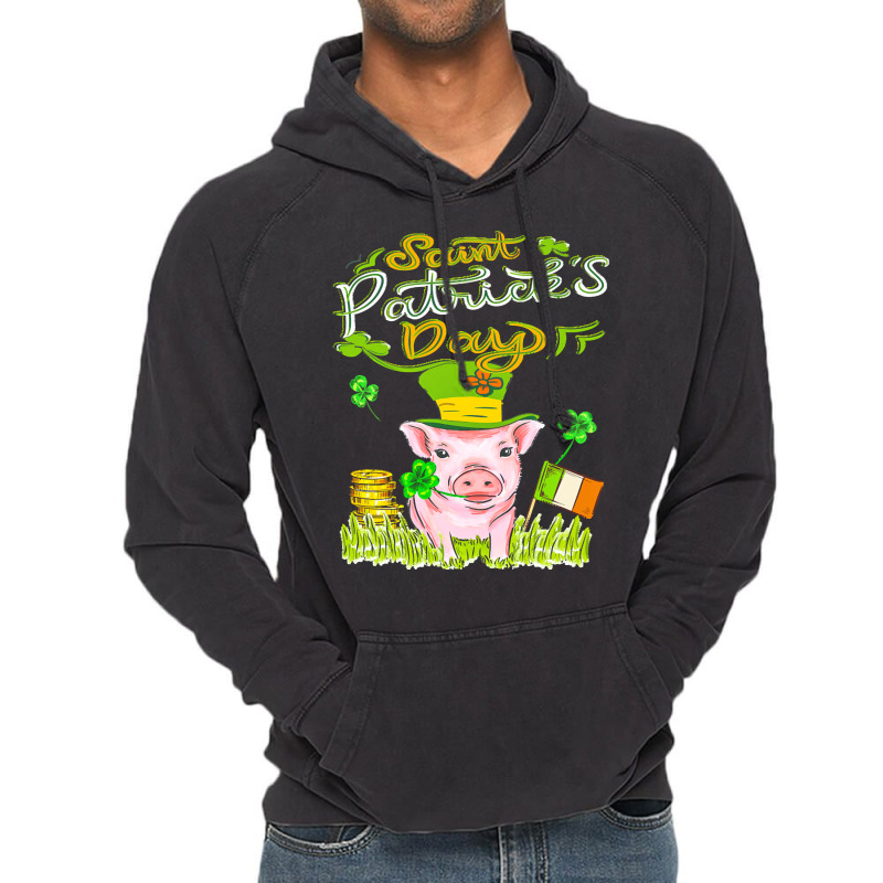 St Patrick T  Shirt P I G S T. P A T R I C K S D A Y T  Shirt Vintage Hoodie | Artistshot