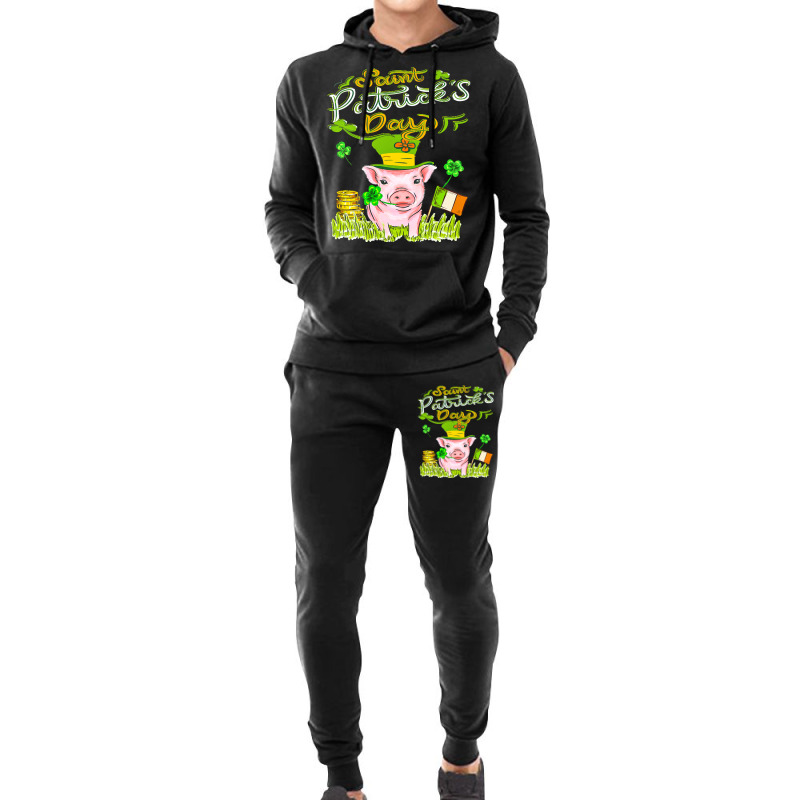 St Patrick T  Shirt P I G S T. P A T R I C K S D A Y T  Shirt Hoodie & Jogger Set | Artistshot