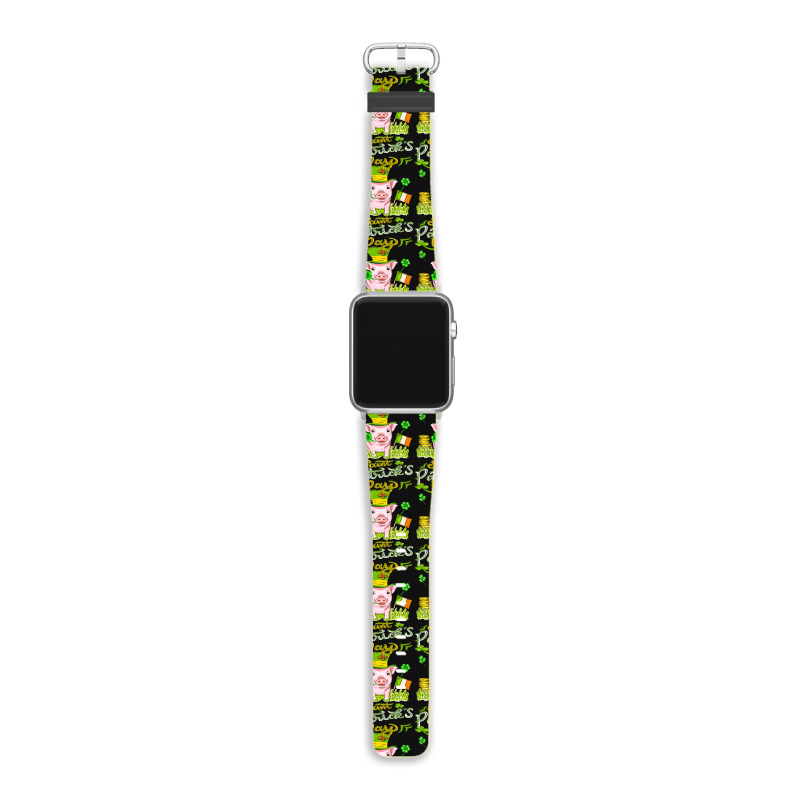 St Patrick T  Shirt P I G S T. P A T R I C K S D A Y T  Shirt Apple Watch Band | Artistshot