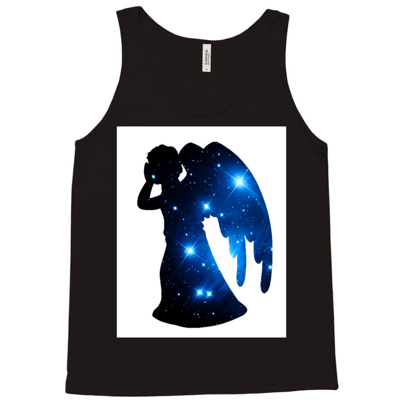 Weeping Angel Galaxy Poster Love Tank Top by ferrarperishc | Artistshot