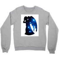 Weeping Angel Galaxy Poster Love Crewneck Sweatshirt | Artistshot