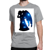 Weeping Angel Galaxy Poster Love Classic T-shirt | Artistshot