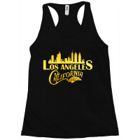 Los Angeles City Skyline Racerback Tank | Artistshot