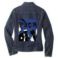 John Paul Jones And Tayshia At The Prom! Bachelor In Paradise Ladies Denim Jacket | Artistshot