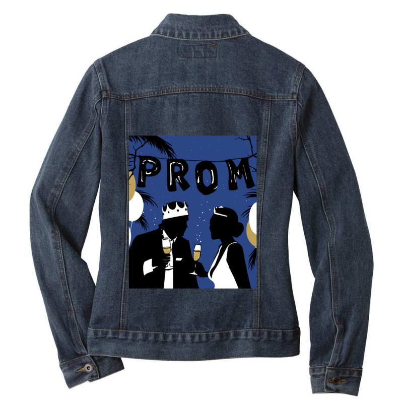 John Paul Jones And Tayshia At The Prom! Bachelor In Paradise Ladies Denim Jacket by LynneVickie | Artistshot