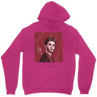 Tv Show In Red Poster Funny Unisex Hoodie | Artistshot