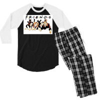 Tv Show Poster Cute Travel Men's 3/4 Sleeve Pajama Set | Artistshot