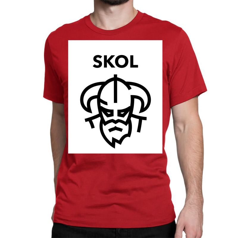 Scandinavian Viking Helmet  Nostalgia Aesthetic Classic T-shirt | Artistshot