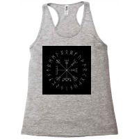 Path Guide Vegvsir Elder Futhark Runes  Girl 80s Racerback Tank | Artistshot