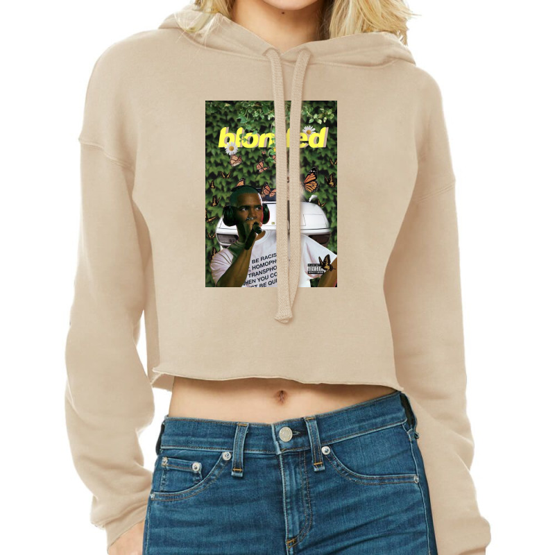 Blonded Cropped Hoodie by selinalares | Artistshot