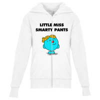 Little Miss Smarty Pants Youth Zipper Hoodie | Artistshot