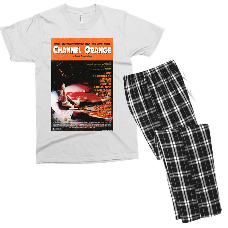 Channel Orange Vintage Men's T-shirt Pajama Set | Artistshot