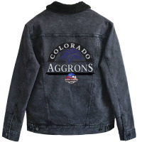 Colorado Aggrons  March Madness Edition 1 Unisex Sherpa-lined Denim Jacket | Artistshot