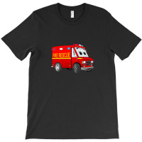 Fire Rescue Mini Van Cartoon T-shirt | Artistshot