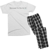 Because Im The 1st Ad  Things You Hear On Set Classic Gift Yellow Men's T-shirt Pajama Set | Artistshot