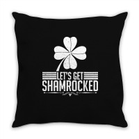 St Patricks Day T  Shirt Celebrate Beer St Patricks Day Patrick Shamro Throw Pillow | Artistshot